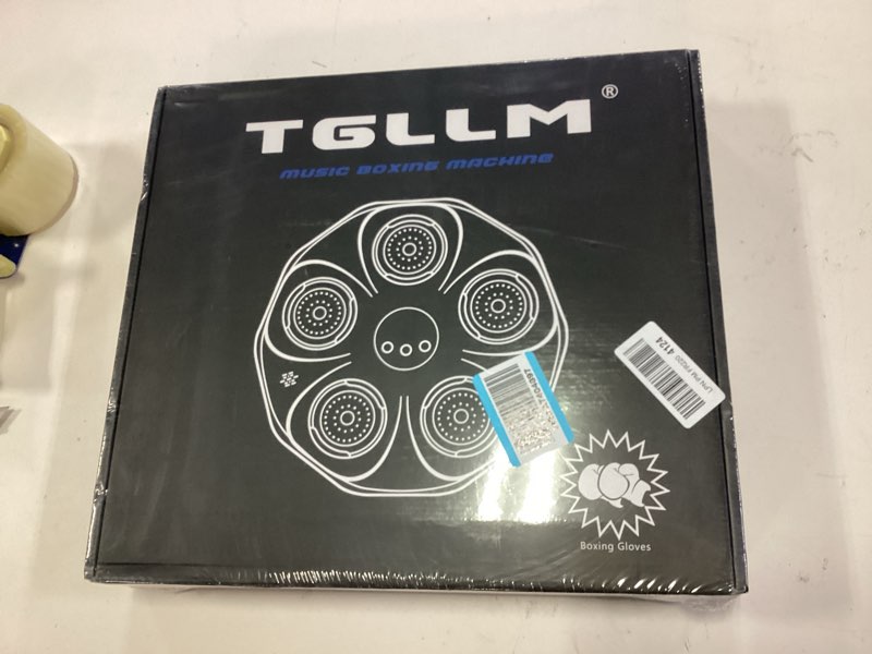 Condition photo showing New/Like New for Music Boxing Machine, Interactive Punching Trainer with Boxing Gloves, Large Size Wall Mounted Electronic Boxing Target for Adult Kids, 9 Modes & 9 Speeds