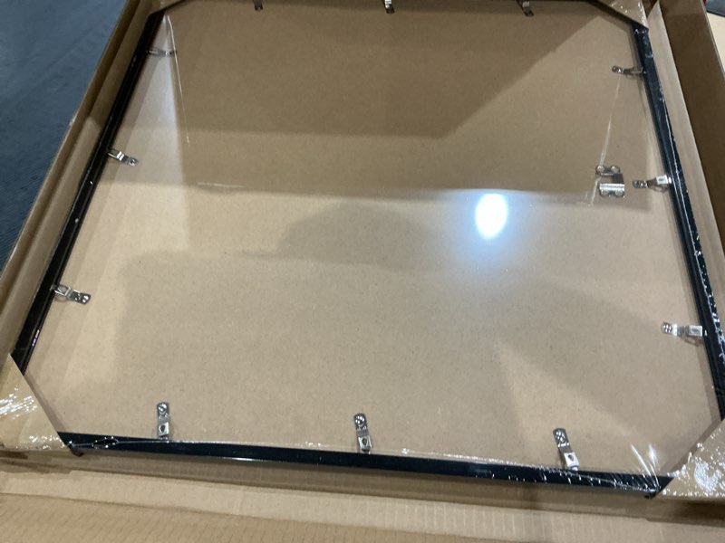 Condition photo showing Good Condition for omaigar 20x20 picture frame for 20by20 square poster photo canvas certificate black high transparent photo frame wall desktop horizontal vertical 20 x 20 black 20x20
