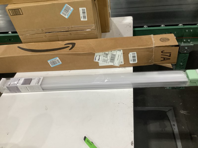 Condition photo showing New/Like New for AOSKY Cordless Roller Shades Blackout Blinds for Windows Room Darkening Rolled Up Shades with Spring System, UV Protection Window Shades Door Blinds for Home and Office (40" W x 72" H, White) 40"W x 72"H White