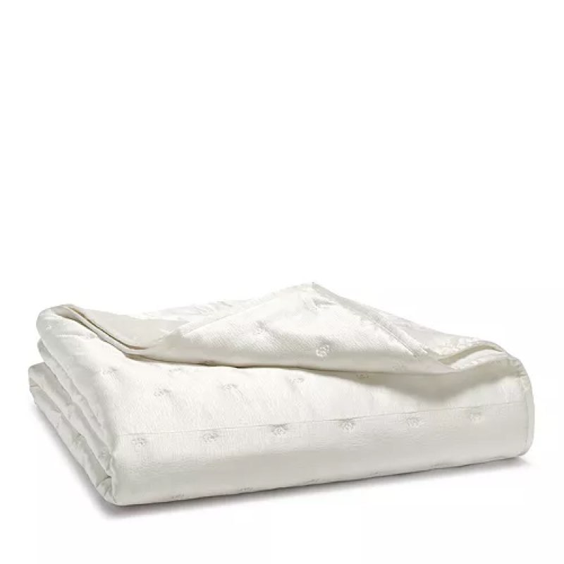 quince bamboo dream quilt set full/queen ivory