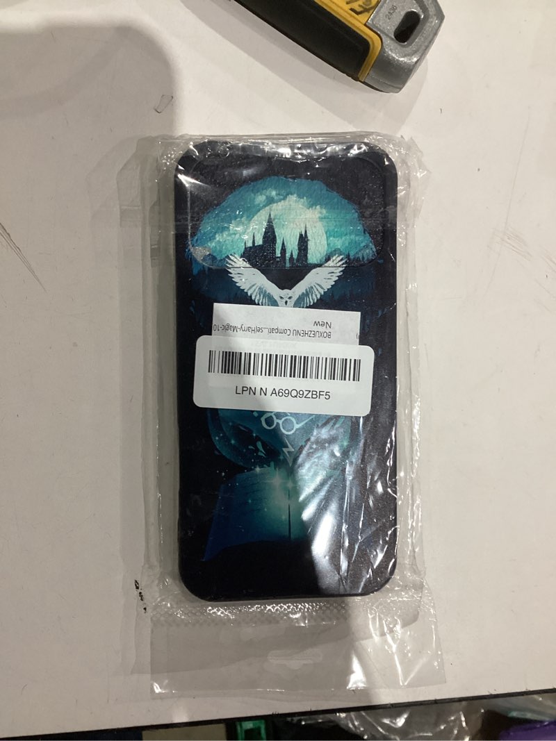 Condition photo showing As Is for compatible with fashion iphone 17 case, protective shockproof scratch resistant soft tpu case(harry-magic-2) pattern-1 iphone 17 (6.3 inch)