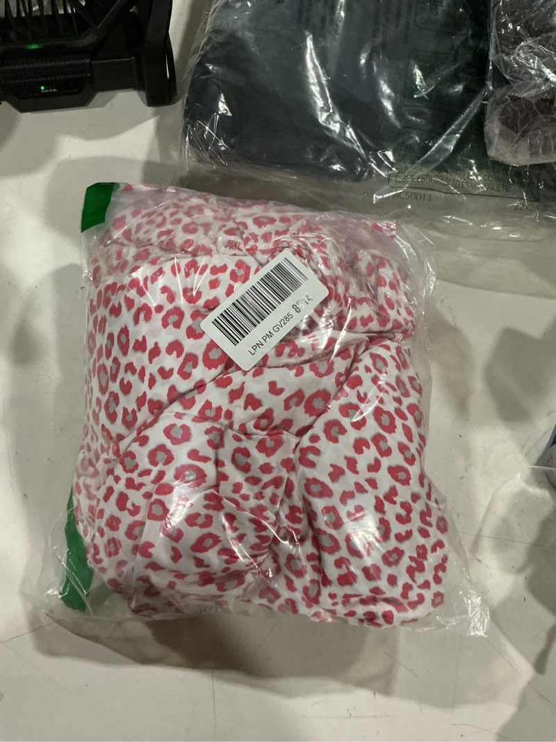 Condition photo showing As Is for betsey johnson - full sheets, silky & lightweight bedding, fade & wrinkle resistant (leopard, full)