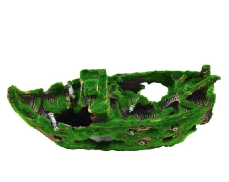 Underwater Treasures Mossy Sunken Ship AUTHY220