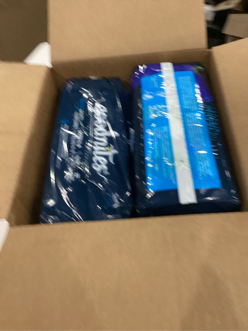 Condition photo showing New/Like New for goodnites boys' nighttime bedwetting underwear, size s/m (43-68 lbs), 44 ct (2 packs of 22), packaging may vary small/medium 44
