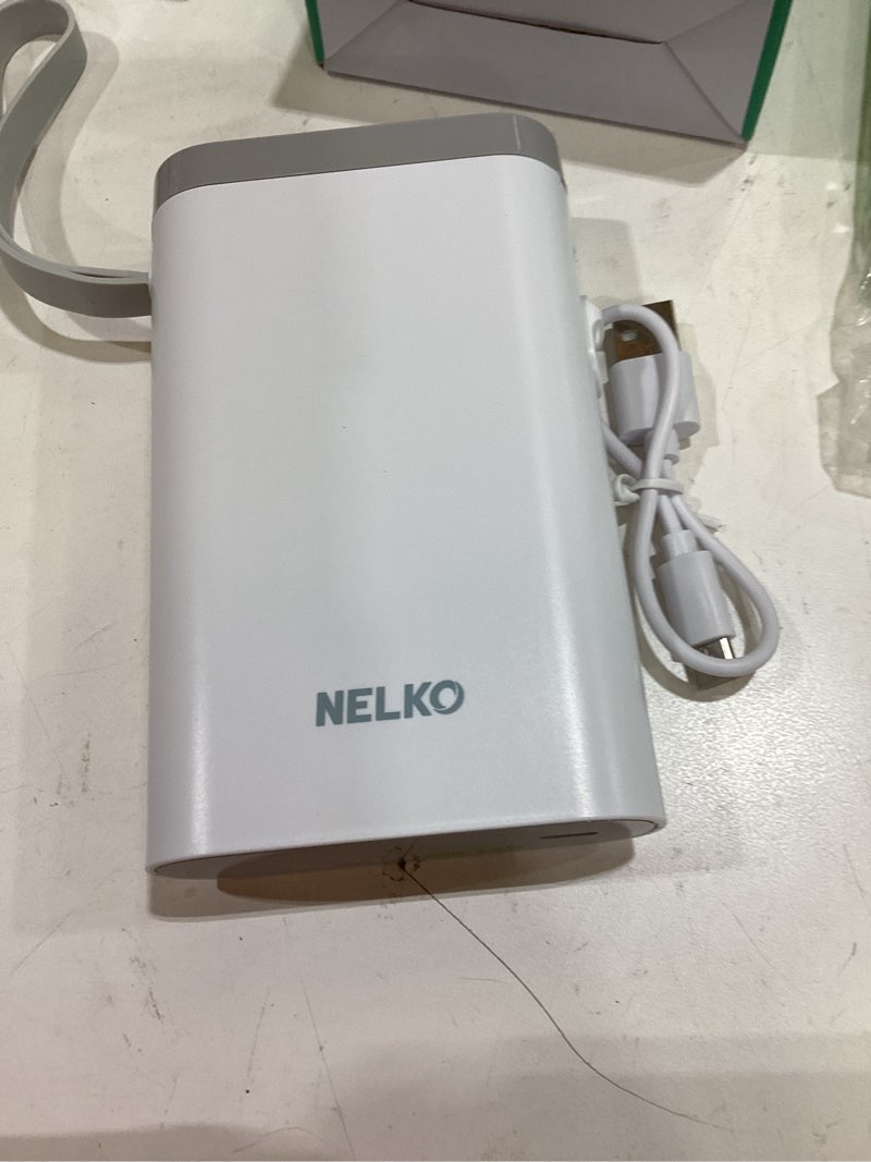 Condition photo showing Good Condition for nelko label maker machine with tape, p21 bluetooth label printer, wireless mini label makers with multiple templates for school office home, white