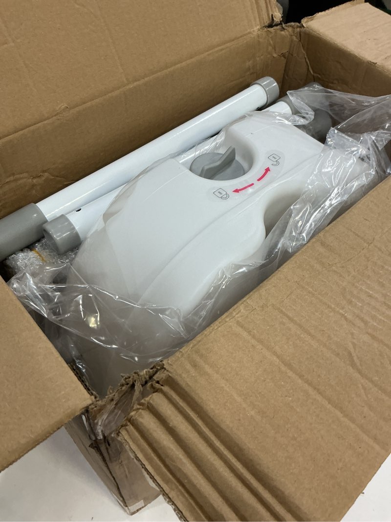 Condition photo showing Good Condition for Raised Toilet Seat with Handles for Elderly - Toilet Seat Risers for Seniors with Adjustable Padded Arms - Elevated Toilet Safety Seat for Standard or Elongated Commode
