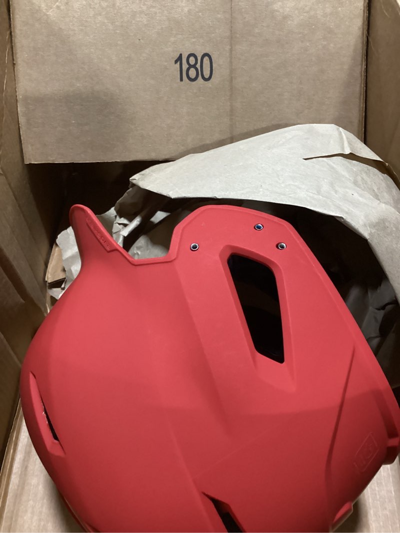 Condition photo showing As Is for evoshield xvt™ 2.0 batting helmets matte scarlet medium-large