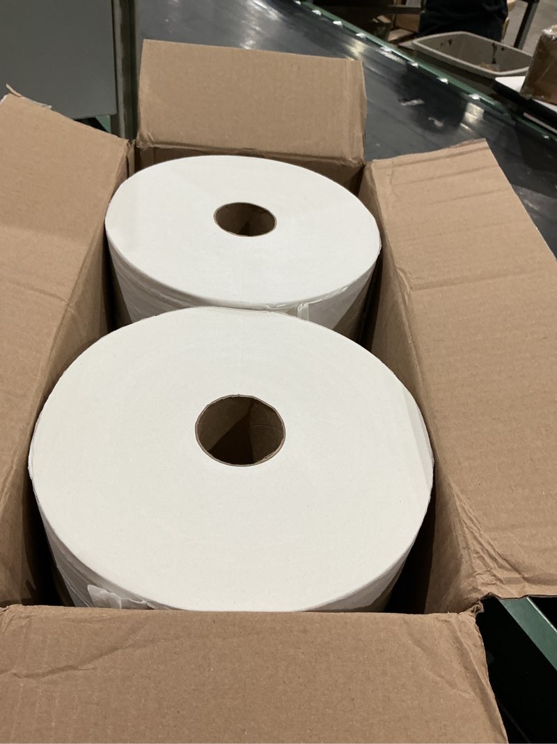 Condition photo showing Good Condition for tork jumbo toilet paper roll white t1, advanced, 2-ply, 6 x 1600 feet, 12021502, 6 count (pack of 1) 6 roll (pack of 1)