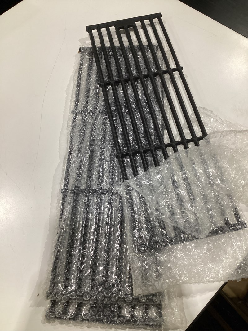 Condition photo showing Good Condition for (3-Pack) Cast Iron Cooking Grid Grates Replacement, SIMILAR TO STOCK PHOTOS