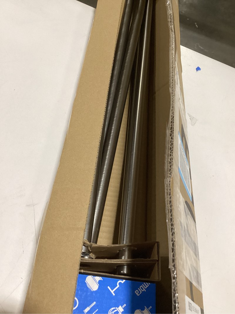 Condition photo showing Good Condition for Umbra Twilight Double Curtain Rod Set – Wrap Around Design Ideal for Blackout or Room Darkening Panels, 30 to 84 Inches, Nickel Nickel 30" to 84"
