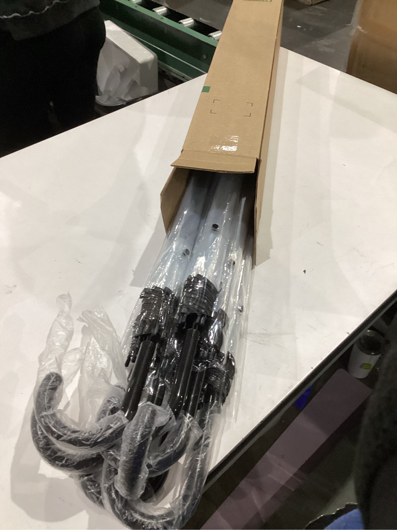 Condition photo showing Good Condition for 7 pieces clear bubble umbrella - auto open dome windproof for rain, wedding, bride groom gifts, bridal party, outing, graduation, prom - transparent with j hook handle