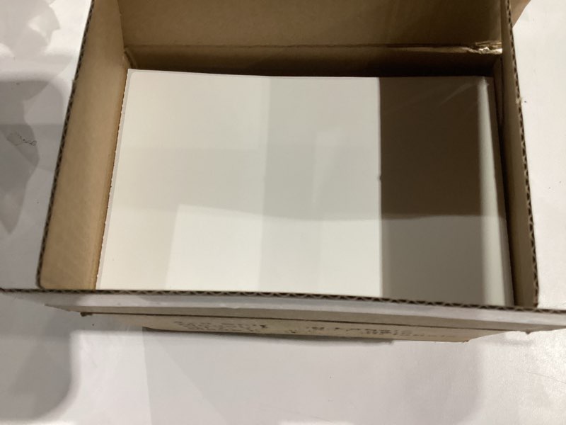 Condition photo showing Good Condition for 9527 product fanfold 4 x 6 direct thermal labels white perforated shipping labels, 500pcs per stack,1 stack 1 stacks | 500 labels white
