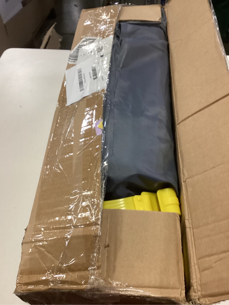 Condition photo showing Good Condition for Baby Playpen with Mat, Kids Play Yard with Playmat, Toddler Playpen with Bag, Indoor & Outdoor Activity Center 50"x50" 50”×50” Dark Grey with Mat