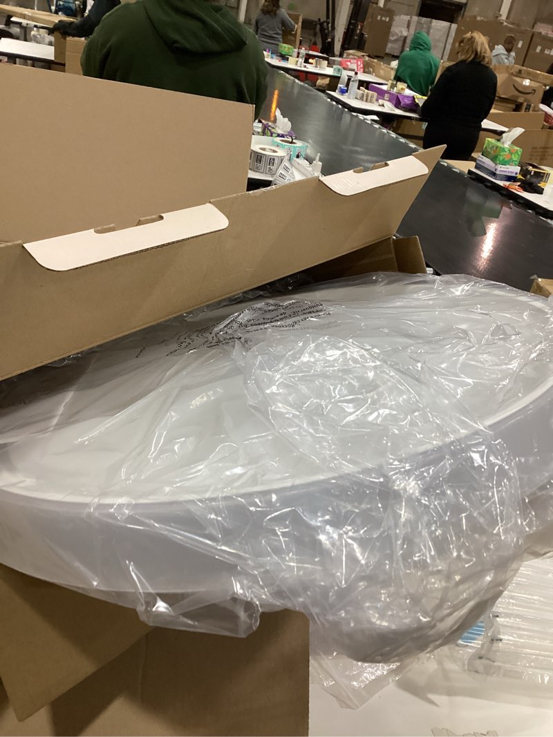 Condition photo showing New/Like New for Aqara LED Ceiling Light T1M,Matter Over Bridge,Requires Zigbee 3.0 HUB,RGB+IC with Gradient Effects and 16 Million Colors,40W 3450lm,2700-6500K Tunable White,Supports HomeKit,Alexa and IFTTT