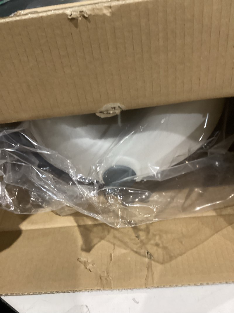 Condition photo showing As Is for ProBasics Raised Toilet Seat For Seniors With Safety Lock, Round or Elongated Toilets, Secure Locking Mechanism, 4.5" Height, Hygienic Cutout, Easy Assembly, Universal Fit, 350lbs