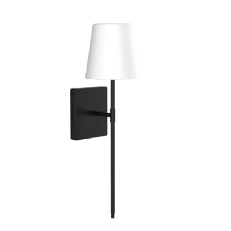 Energetic 5.42-in 1 Light Matte Black Integrated LED Modern/contemporary Bathroom Vanity light
