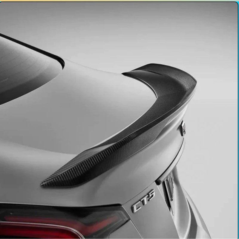 Carbon fiber rear wing *Similar to stock photo *