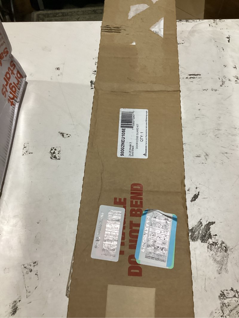 Condition photo showing Good Condition for husky liners door edge guards, color-matched | fits 2024-2026 tesla model 3 | stainless steel, solid black, 4-pc. - 98002neu105e