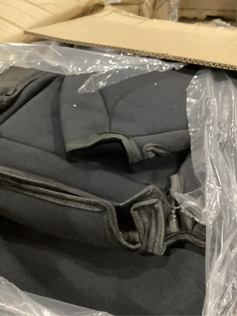 Condition photo showing New/Like New for rough country neoprene seat covers for chevy silverado & gmc sierra 1500/2500hd (2007-2013) - waterproof, uv resistant, foam-padded front & rear set w/rear armrest