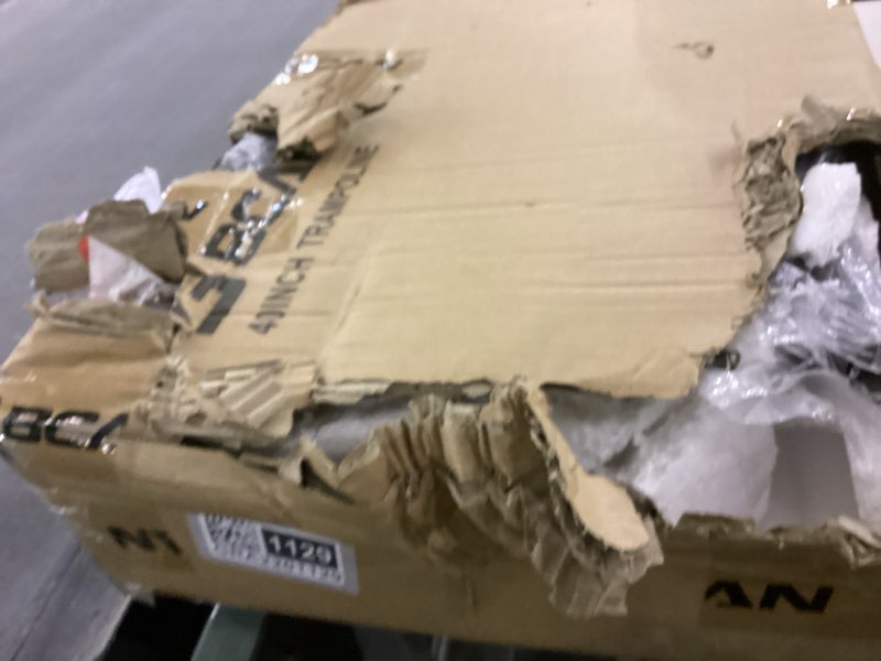 Condition photo showing item condition for BCAN 40/48" Foldable Mini Trampoline Max Load 330lbs/440lbs, Fitness Rebounder with Adjustable Foam Handle, Exercise Trampoline for Adults Indoor/Garden Workout 40-inch 40-Black