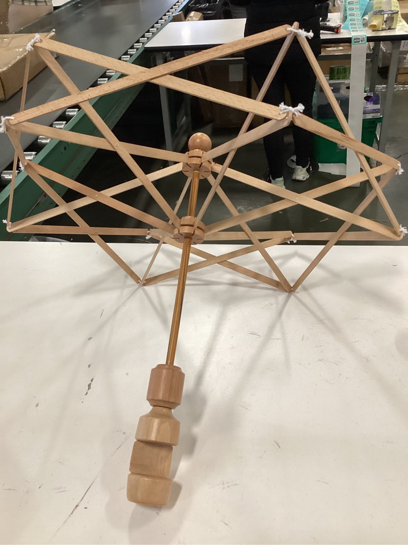 Condition photo showing Good Condition for INMAKER Yarn Swift, Wooden Yarn Umbrella Swift?Crochet Accessories for Winding, Cool Gifts for Crocheters and Knitting Lovers