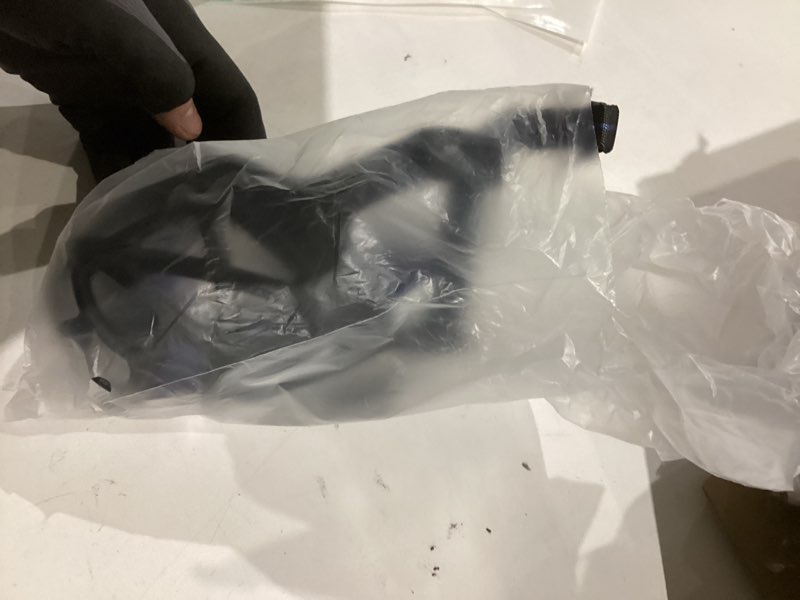 Condition photo showing As Is for BARKLESS Dog Muzzle, Basket Muzzle for Biting, Chewing and Scavenging, Humane Cage Mouth Cover, Perfect for Grooming and Training Medium Aggressive Reactive Dogs (M, Black) Black Medium