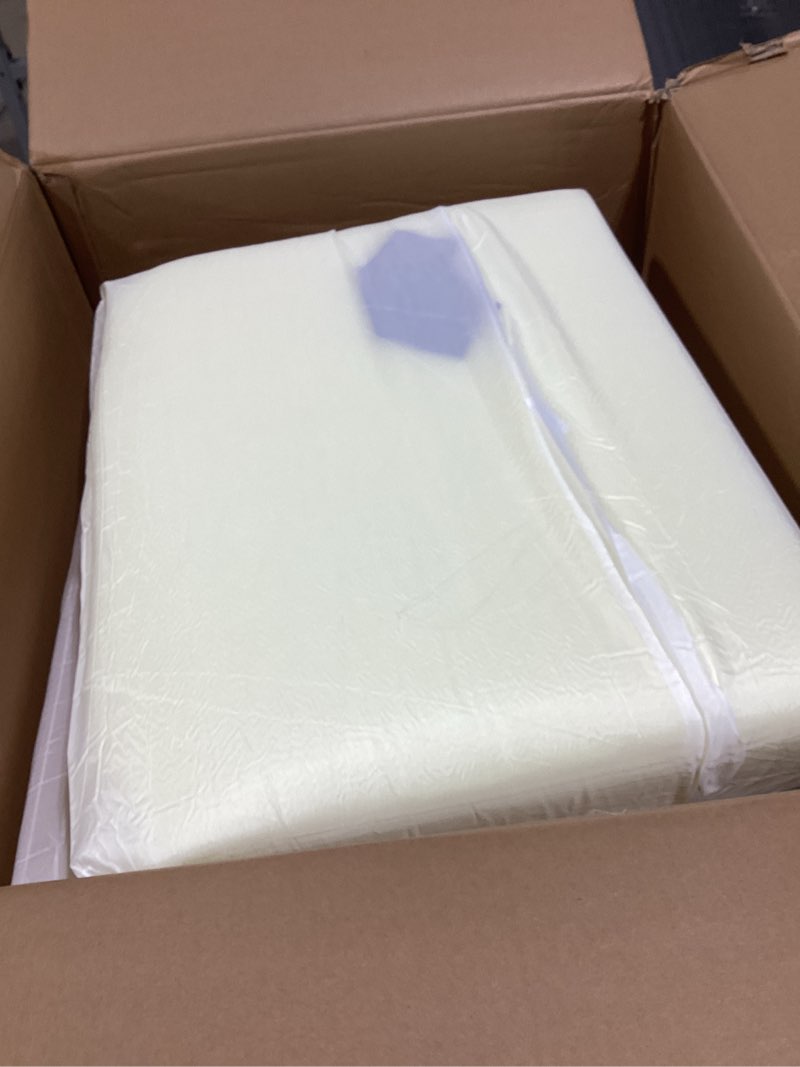 Condition photo showing As Is for PU Leather Accent Chair Set of 2, Mid-Century Modern Living Room Armchair Sofa with Removable Cushions, Solid Wood Frame & Stitched Armrest Design, Bedroom Chair with Plastic Legs, Brown Brown Set of 2