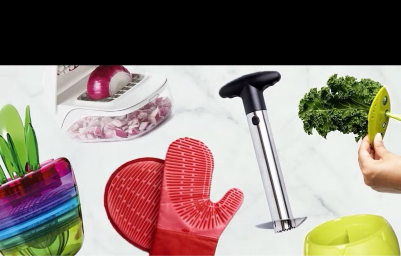 assorted kitchen tools and accessories