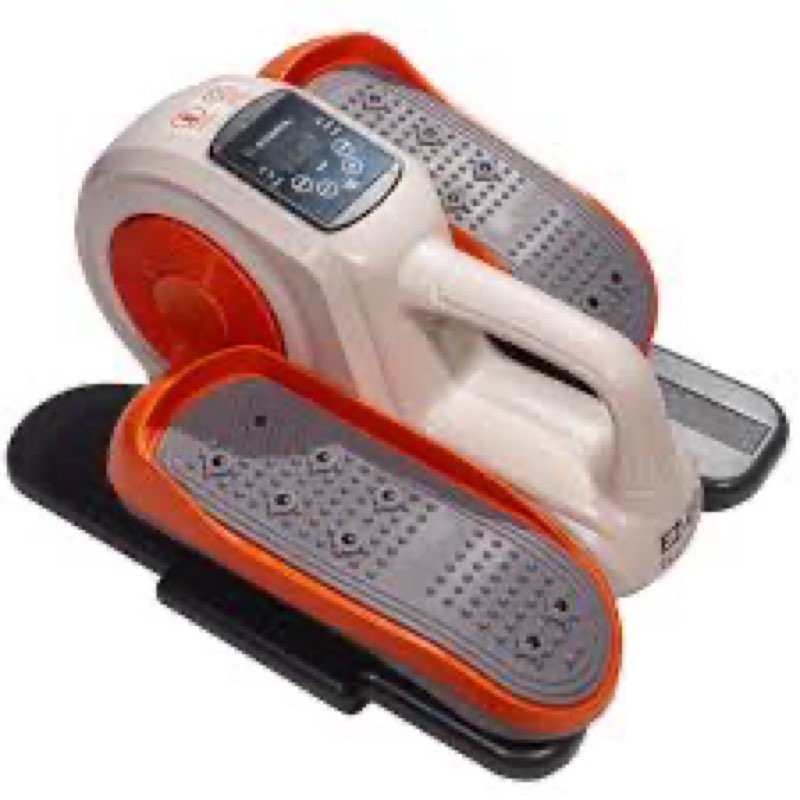 EZ-GO Under Desk Elliptical Bike, Silent Seated Exercise Machine for Home & Office