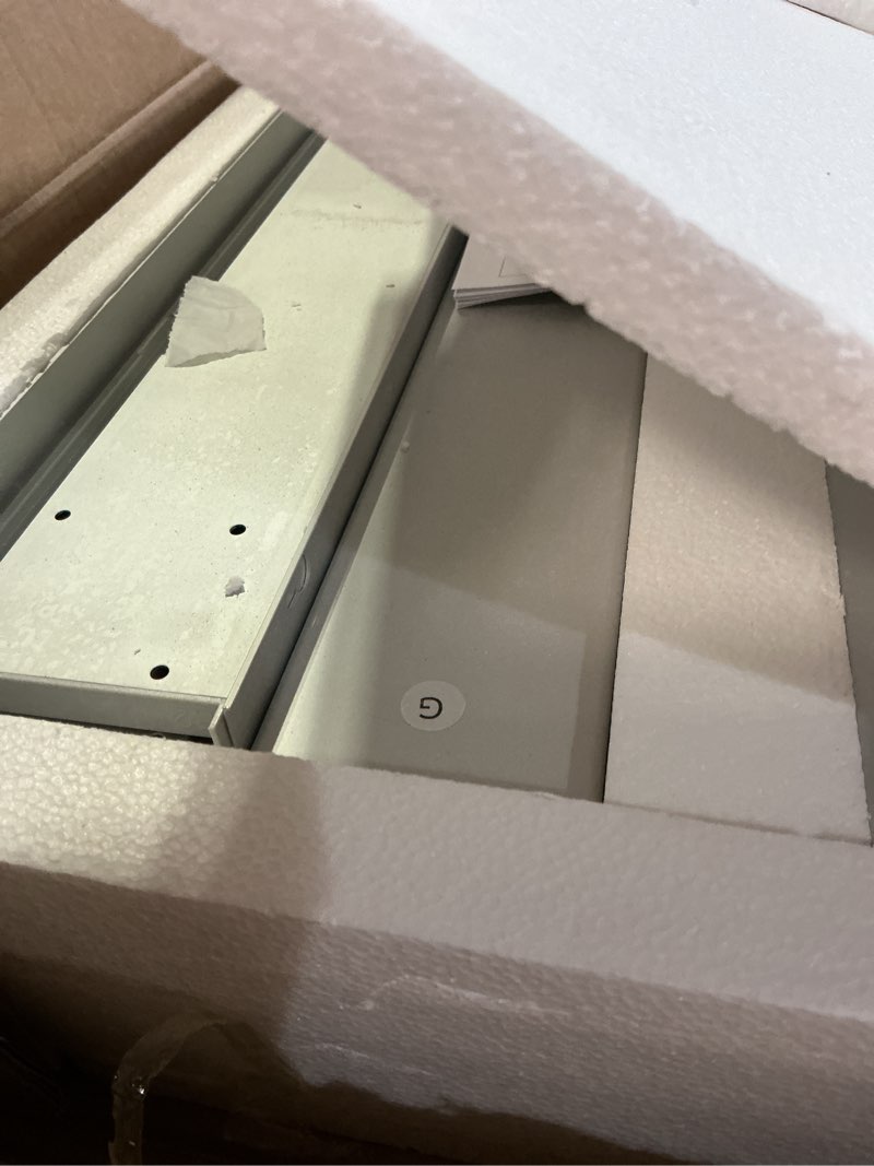 Condition photo showing Good Condition for Keonjinn 20 x 26 Inch Medicine Cabinet for Bathroom, Silver Mirrored Medicine Cabinet, Assembly Required, Freely Adjustable Shelves, Tempered Glass, in Wall or Surface Mount Silver 20x26 In