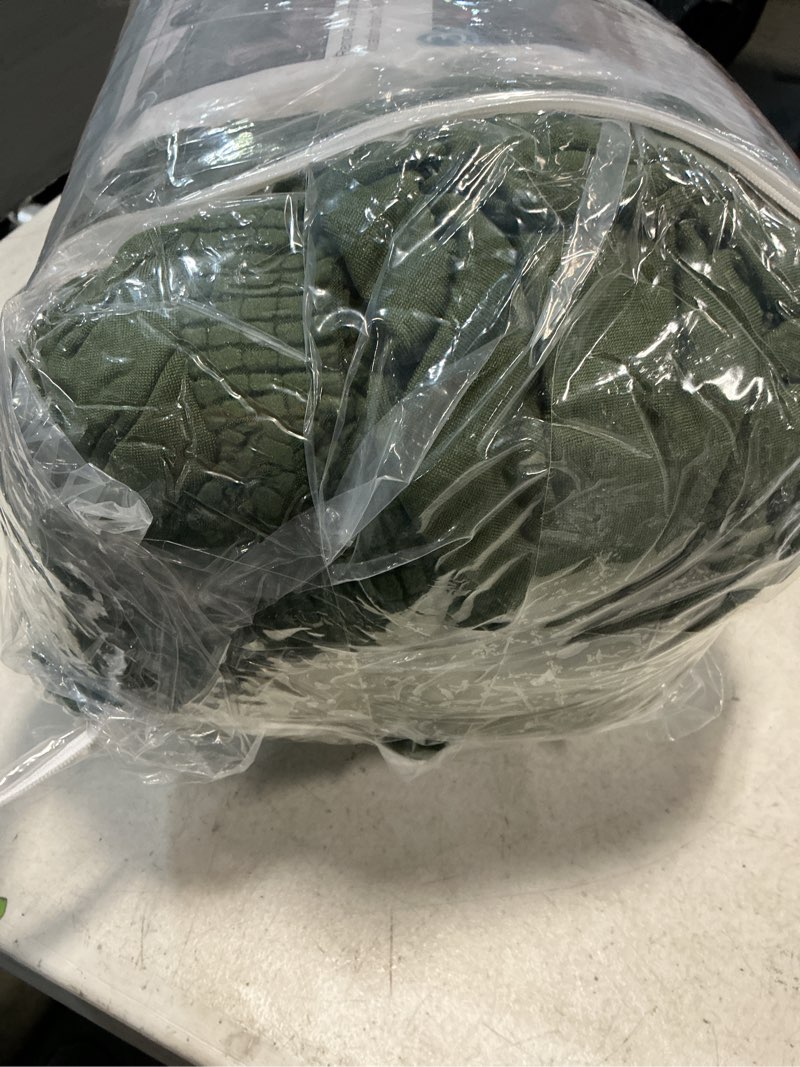 Condition photo showing Good Condition for h.versailtex 4 piece stretch sofa covers for 3 cushion couch covers for living room furniture slipcovers (base cover plus 3 seat cushion covers) thicker jacquard fabric (large sofa, bronze green) large plus bronze green