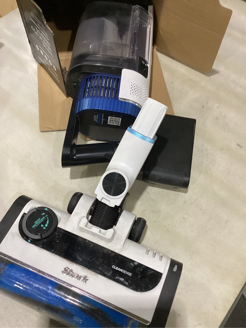 Condition photo showing Good Condition for shark cordless pro vacuum with clean sense iq and odor neutralizer, powerfins plus brushroll, includes duster crevice tool, up to 40 minute runtime, without multiflex, iz562h