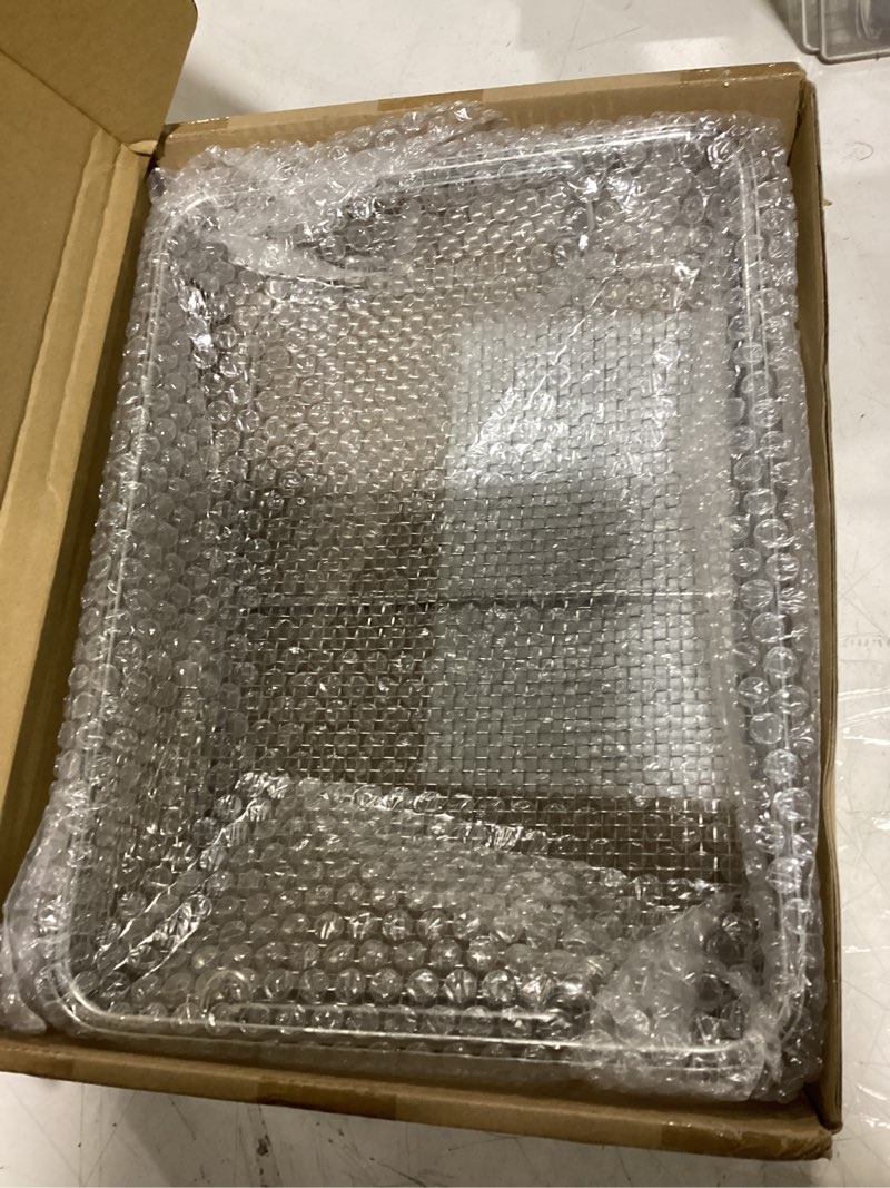 Condition photo showing New/Like New for stainless steel sterilization tray case box 340mm*250mm*70mm surgical instrument