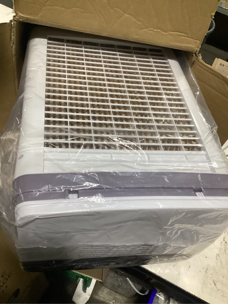 Condition photo showing New/Like New for portable air conditioner, 3000 cfm swamp cooler & evaporative air cooler | 6.87 gal water tank, 3 speeds & 4 modes, 120° oscillation with 15h timer for home, bedroom, kitchen & indoor cooling