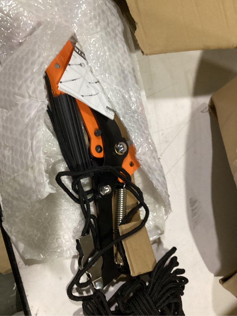 Condition photo showing Good Condition for 26ft reach tree trimmer, manual pole saw with 5-20ft extension pole, tree pruner extendable for high tree branch trimming pruning cutting