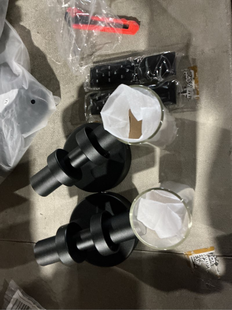 Condition photo showing Good Condition for (Similar to) Capital Lighting 646221MB Sutton Transitional Minimalistic Soft White Glass Wall Sconce Vanity Bar Light, 2-Light 200 Total Watts, 29\" H x 5\" W, Matte Black 2-Light Bar-Matte Black