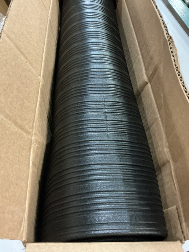 Condition photo showing Good Condition for notrax 410 airug® 2' x 3' x 3/8" anti fatigue mat, enhanced slip resistance with beveled edges and ribbed surface, ideal for industrial and commercial workplaces, grey, 410s0323bl ribbed surface 36"l x 24"w x 0.4"th black