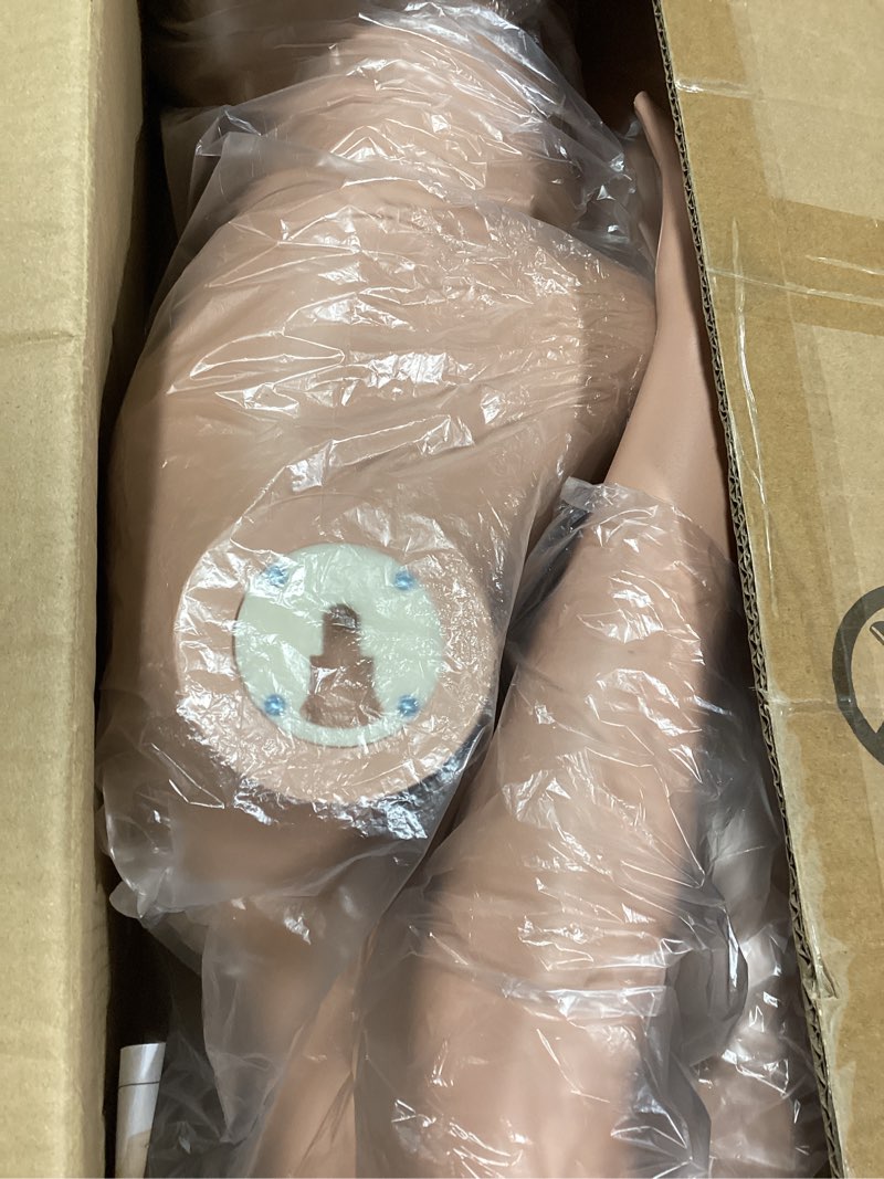 Condition photo showing As Is for female mannequin full body dress form stand 69 inch adjustable plastic detachable mannequin stand realistic display head metal base (69 inches-a)