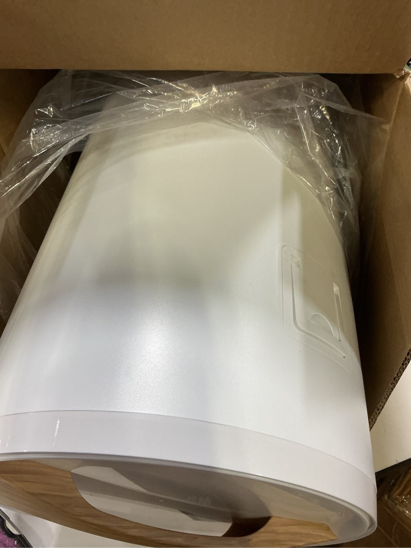 Condition photo showing Good Condition for Keenray Large Towel Warmer Bucket, Luxury Towel Warmer for Bathroom, LCD Screen for Time and Temperature, Delay Time Up to 24 Hours, Fits 3 Large Towels, Blankets, Bathrobes, PJ's, Gift for Him & Her Creamy White