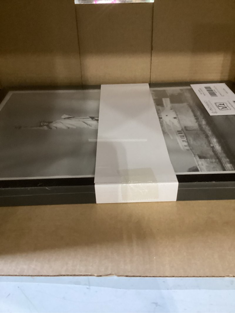 Condition photo showing Good Condition for enjoybasics 12x18 picture frame, display for 12 x 18 poster, wall gallery photo frames, black, 2 pack black 12x18