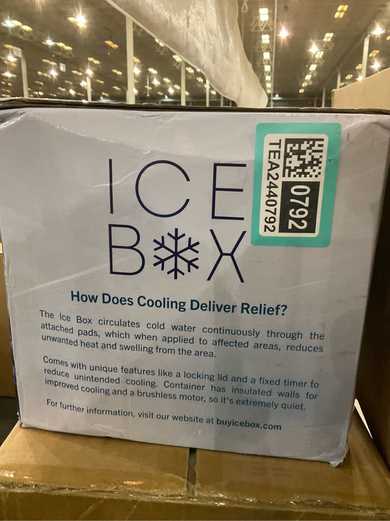 Condition photo showing New/Like New for Ice Box - Advanced Cooling Ice Therapy Machine with Ankle Wrap - Ankle Ice Pack Wrap for Targeted Pain Relief, Post Injury/Surgery Recovery, and More