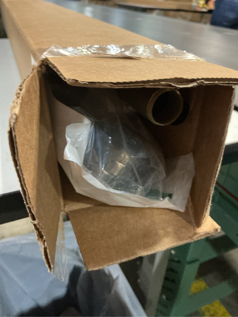 Condition photo showing New/Like New for Ivilon Drapery Treatment Window Curtain Rod - Acrylic Ball 1 inch Pole. 48 to 86 Inch. Warm Gold 48" to 86" Warm Gold