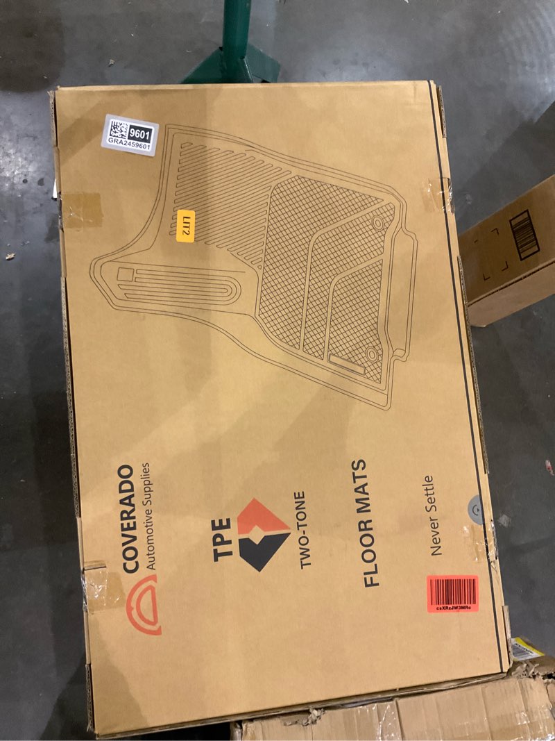 TPE two -tone floor mats