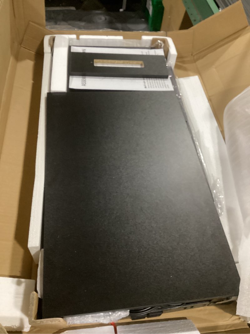 Condition photo showing Good Condition for grleaf 20-40 gallon aquarium stand: 800lb capacity, built-in power outlets, 3-tier shelves for fish tank accessories storage, heavy-duty steel/wood hybrid for fish & reptile tanks | excludes tank 30-40 gallon