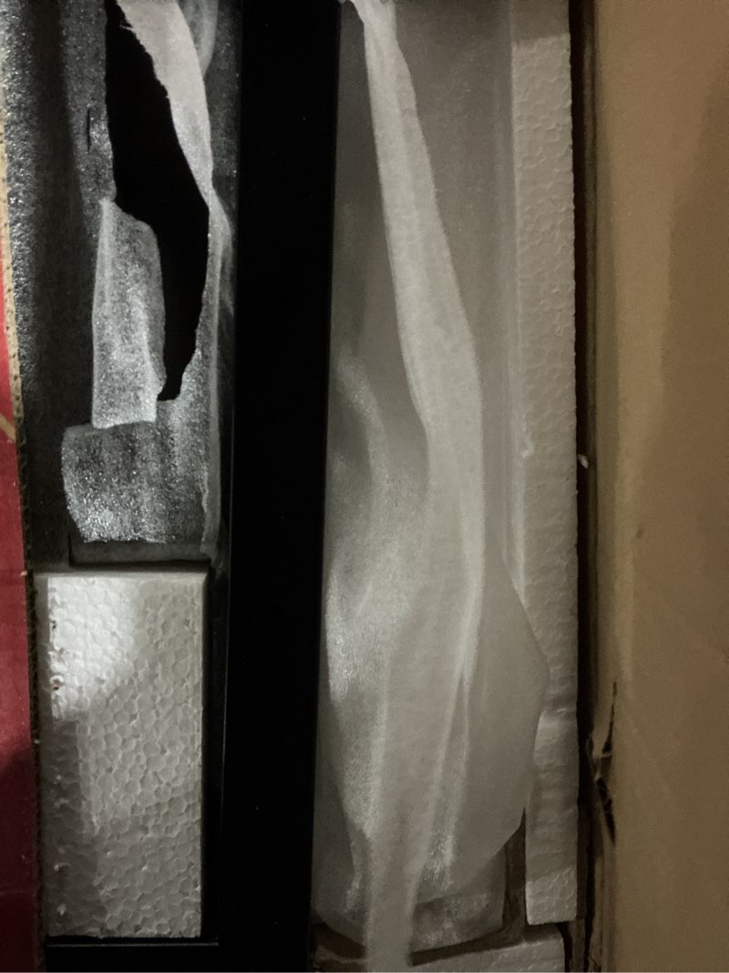 Condition photo showing Good Condition for Over The Toilet Storage Cabinet with 2-Door Design Bathroom Organizers and Storage with Anti-Tip Dev