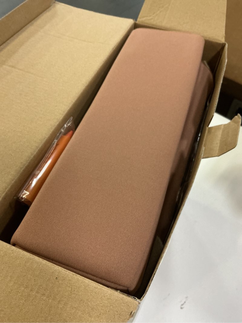 Condition photo showing Good Condition for Baby Bath Kneeler and Elbow Rest Pad Set – 1.8? Thick 2025 Color of the Year Mocha Mousse Memory Foam Kneeling Pad & Elbow Cushion with 6 Suction Cups, 4 Mesh Pockets, Waterproof & Machine Washable