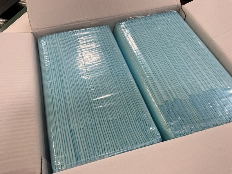Condition photo showing New/Like New for wowflash super absorbency disposable leakproof underpads with quick drying for baby, adults, puppy, dog bed pee pads, extra large, xxl incontinence pads, 30” x 36”, 50 count 50 count 30" x 36"