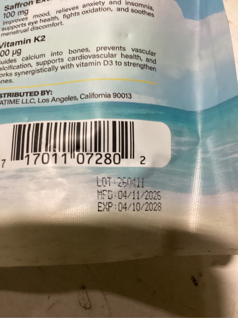 Condition photo showing As Is for vitatime miraclemag 10-in-1 magnesium supplement powder drink mix, sweet raspberry lemon flavor | st