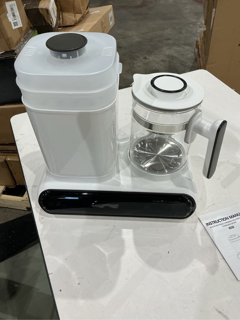 Condition photo showing Good Condition for baby bottle warmer & steamer, 44oz formula kettle with drying & steam, multi-function bottle warmer for breastmilk, food & baby essentials