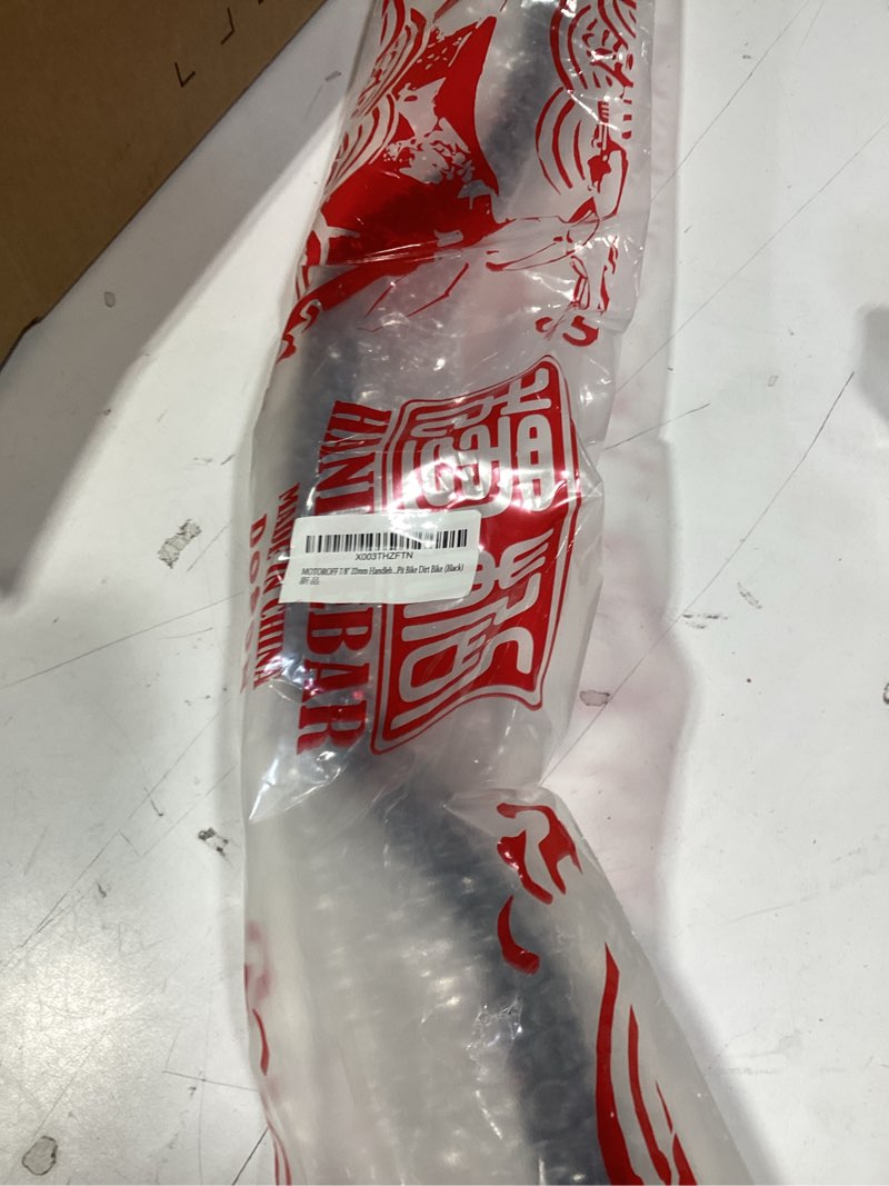 Condition photo showing Good Condition for 7/8" 22mm Handlebar, Universal Motorcycle Handlebar for KLX110 Ninja650r RFZ CRF70 TAO TAO SSR125 Grom etc.ATV Pit Bike Dirt Bike (Black) Handlebar Black